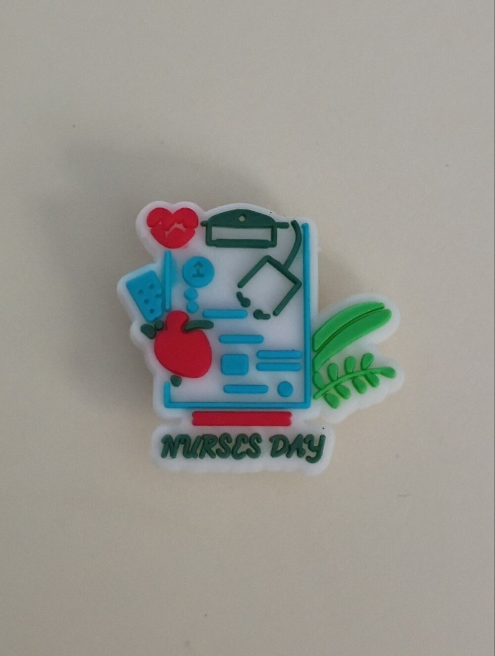 10 for $10 Jibbitz Croc Charm - Medical Nurses Day Charm Chart Stethoscope Heart